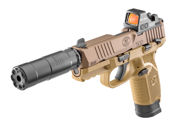 FN 502 Tactical, 22LR, FDE