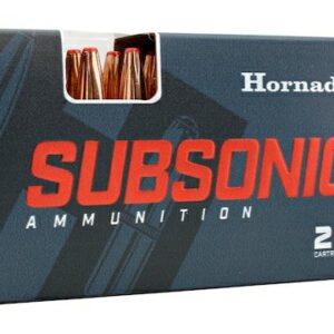 Hornady Subsonic Ammunition 30-30 Winchester 175 Grain SUB-X FTX Box of 20