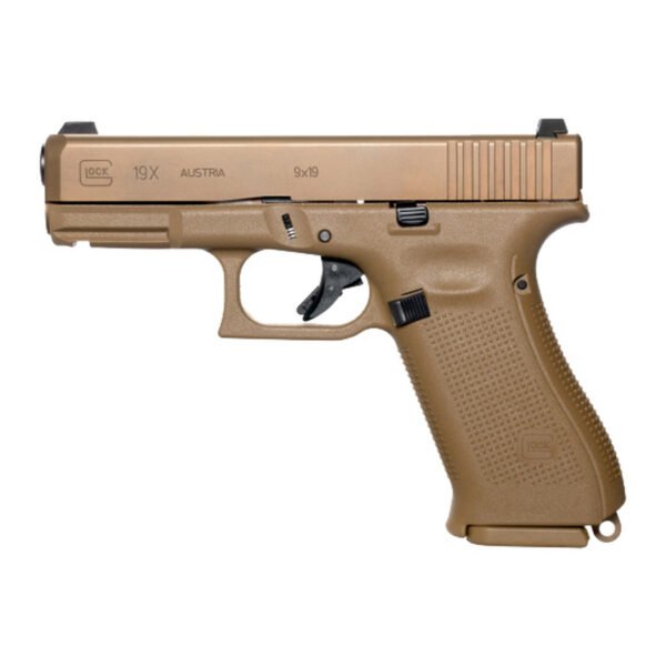 Glock 19X Gen5 9mm with Night Sights - 10 Rounds