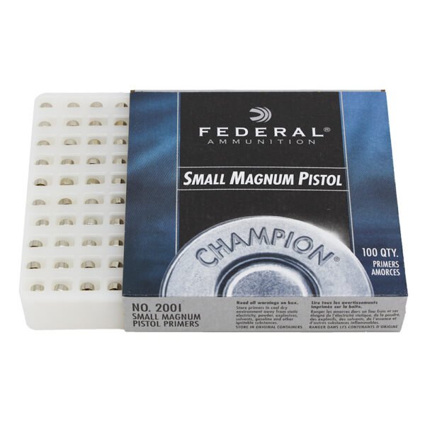 FEDERAL PISTOL MAGNUM PRIMERS - 1000ct (Small)