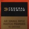 Federal Premium Gold Medal AR Match Grade Small Rifle Primers #GM205MAR Box of 1000 (10 Trays of 100)