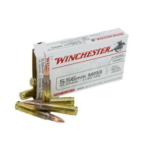 WINCHESTER M193 5.56MM 55GR FMJ - 1000 Counts