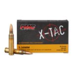 PMC X-TAC 5.56 NATO Ammunition 20 Rounds FMJBT 55 Grains 5.56X