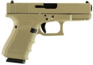 Glock G19 Gen4 9mm, 4″ Barrel,15rd Mag