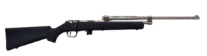 MODEL 196 (BLACK STOCK, ELECTROLESS-NICKEL ASSEMBLY, WITHOUT OPTICS)