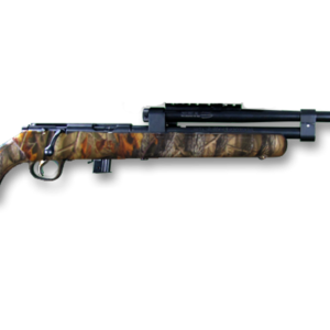 MODEL 196 (CAMO STOCK, ELECTROLESS-NICKEL ASSEMBLY, SCOPE)