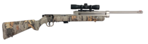 MODEL 196 (CAMO STOCK, ELECTROLESS-NICKEL ASSEMBLY, SCOPE)