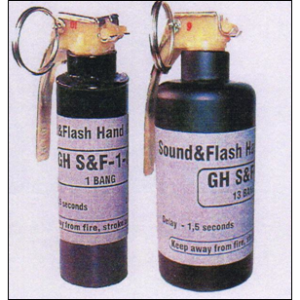 Sound & Flash Hand Grenade GH S&F-1-01 and Sound & Flash Hand Grenade GH S&F – 13