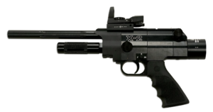 X-2 PISTOL (SATIN BLACK WITH BLACK TRIM)