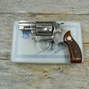 SMITH & WESSON MODEL 36 NICKEL .38SP