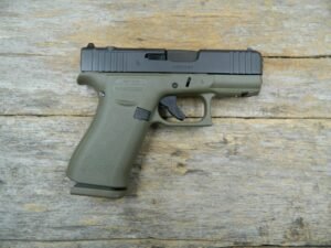 GLOCK 43X MOS BATTLEFIELD GREEN 9MM