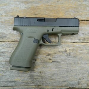 GLOCK 43X MOS BATTLEFIELD GREEN 9MM