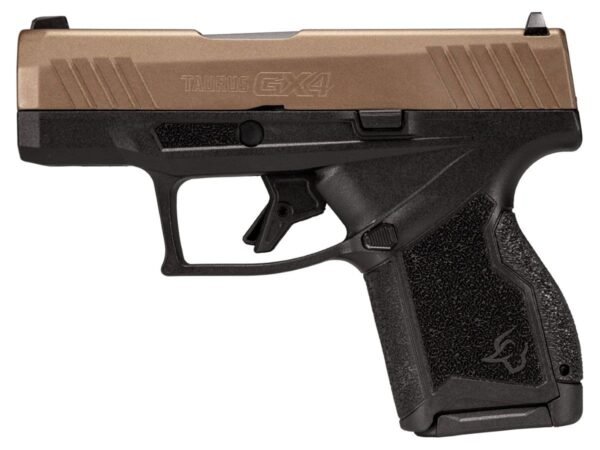 TAURUS GX4 9MM PISTOL, MIDNIGHT BRONZE/BLACK - 1-GX4M93L