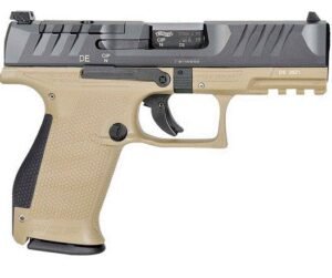 Walther Arms PDP Compact Optic Ready Tan/Black 9mm Pistol - 15+1 Rounds