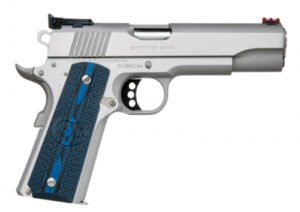 Colt Gold Cup Lite .45 ACP Pistol, Stainless - 7+1 Rounds, 5" Barrel, Composite Grips, Stainless/Silver