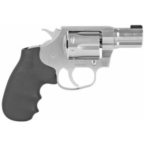 Colt Cobra Stainless 38 Special Revolver - 6 Rounds, 2" Barrel, Rubber Grips, Stainless/Silver, 2-Dot Sights