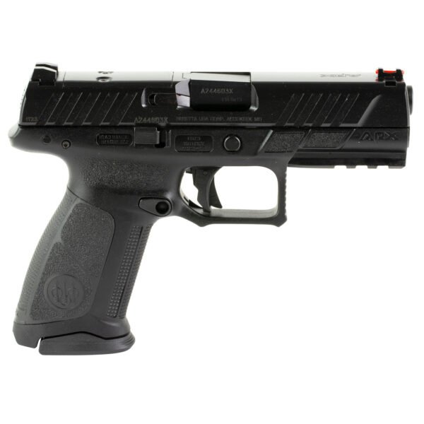 Beretta APX A1 FS 9mm, 4.25" Barrel, Black, Optic Ready, 10rd