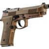 Beretta M9A4 9mm, 5.1" Barrel, Night Sights, Flat Dark Earth, 10rd