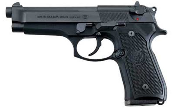 Beretta 92FS 9mm, Inox Finish, 3-Dot Sights, 15rd Mags