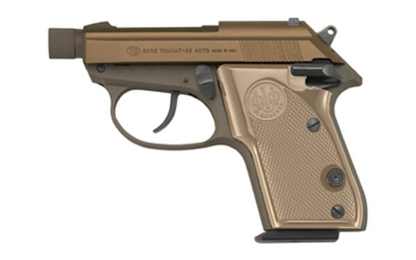 Beretta 3032 Tomcat 32 ACP, 2.9" Threaded Barrel, Flat Dark Earth, Aluminum Frame, 7rd