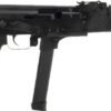 Century WASR-M 9mm, 16.25" Barrel, Black Grip, Fixed Stock, Adj Sights, Manual Safety, Threaded Slant Brake, 33rd