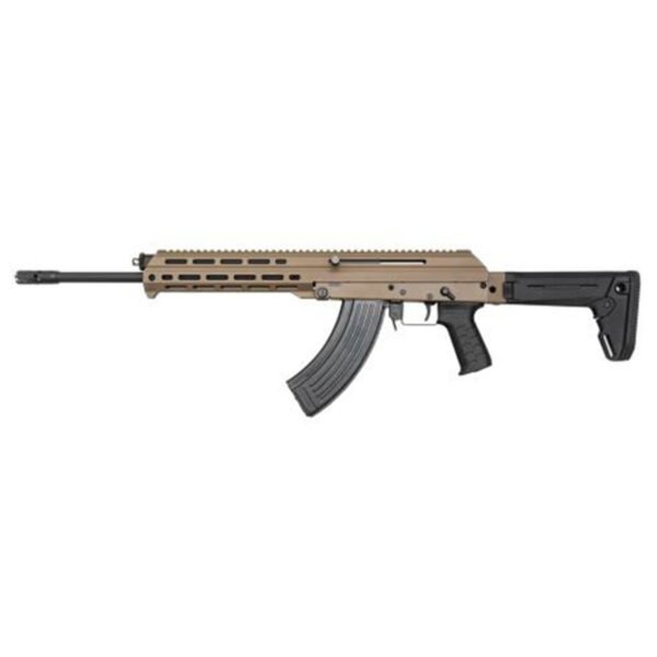 F.A Cugir M+M M10X AK-47 7.62X39mm 16" Barrel Magpul Zhukov-S Folding Stock Flat Dark Earth Metal 30rd Mag