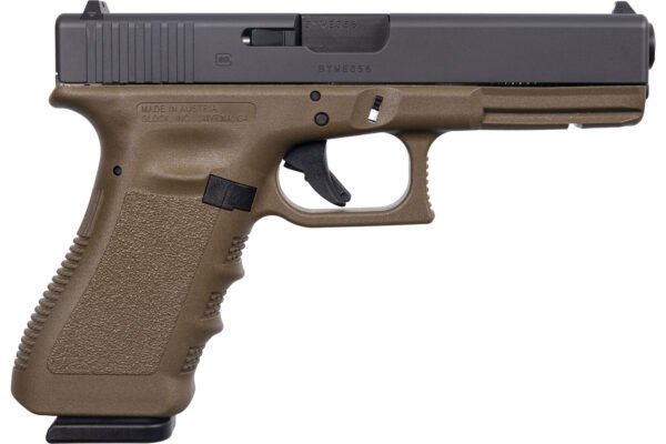 Glock G22 40 S&W, 4.49" Barrel, Olive Drab Green, 15rd