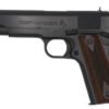 Colt 1911 Government .38 Super 5" National Match Barrel, Series 70, 9+1 - 9+1 Rounds, 5" Barrel, Wood Grips, Blue/Black